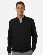 Men's Elevated Fleece Quarter-Zip Pullover - Black
