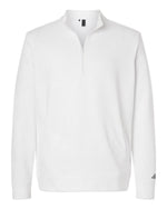 Men's Elevated Fleece Quarter-Zip Pullover - Core White