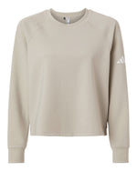 Women's Beyond Side-Snap Crewneck Sweatshirt - Wonder Alumina