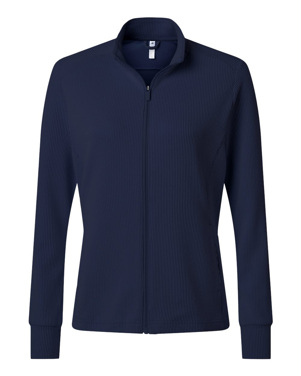Women's Performance Textured Full-Zip Jacket - Collegiate Navy