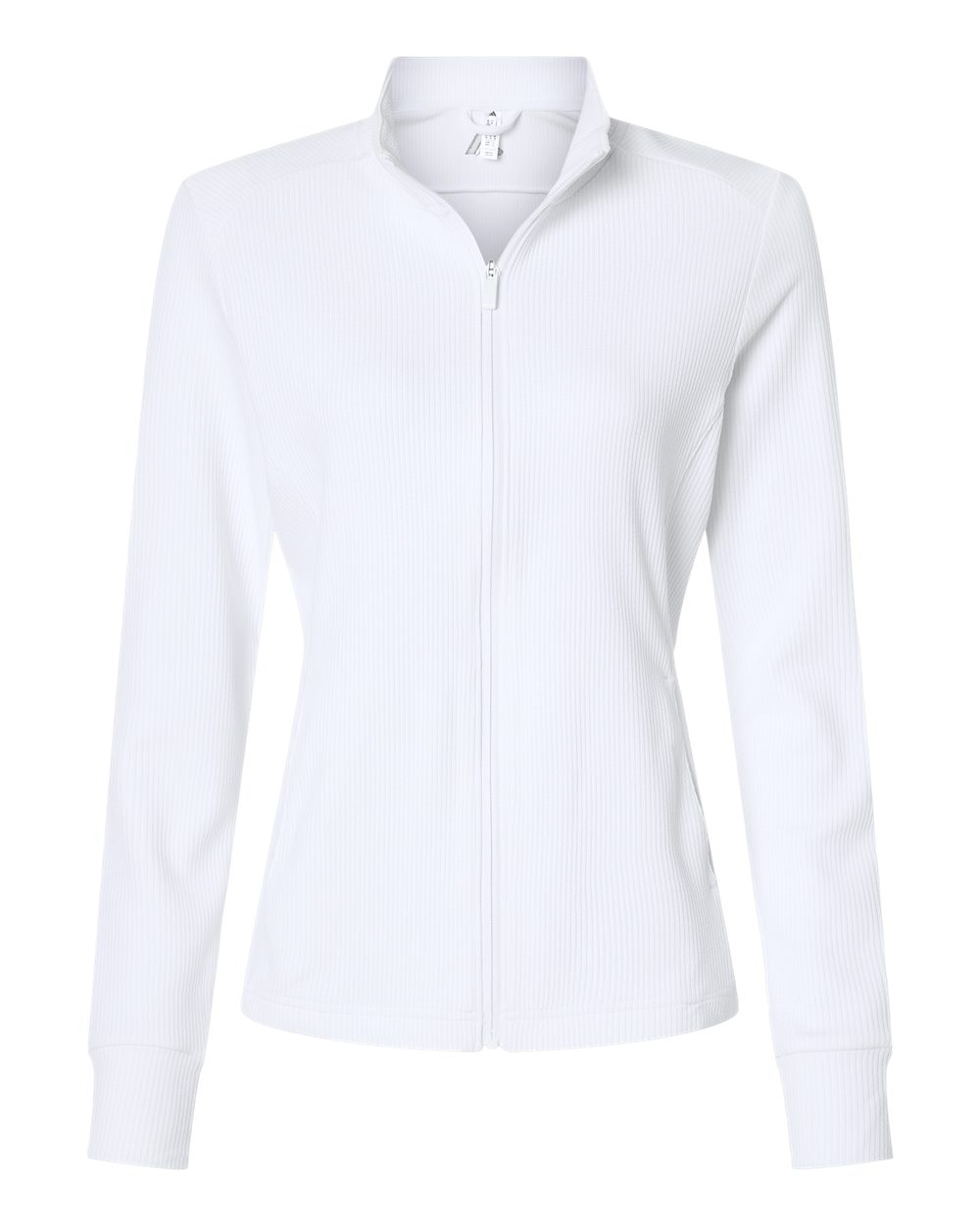 Women's Performance Textured Full-Zip Jacket - White