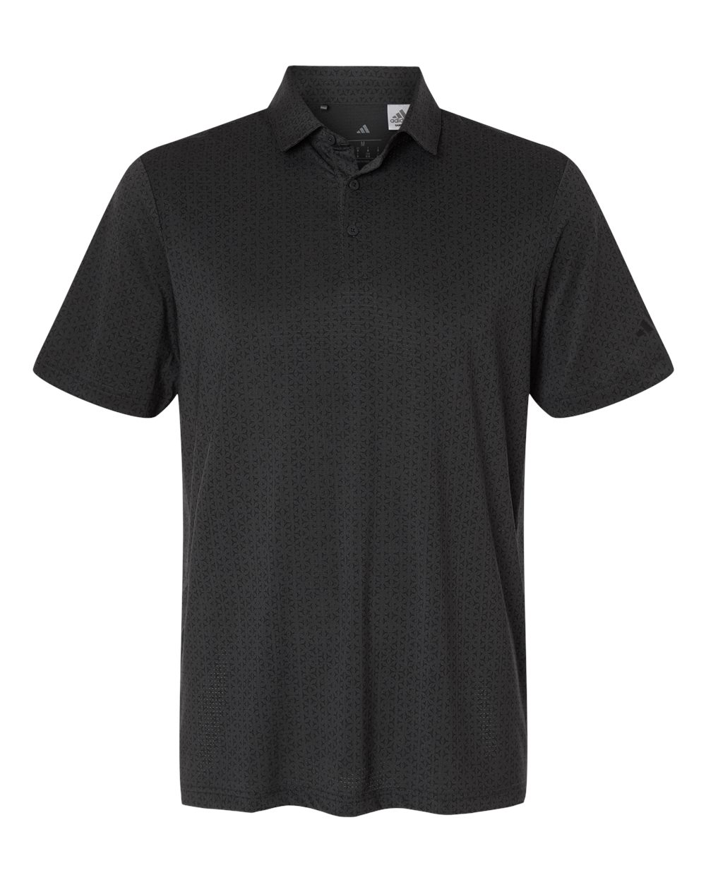 Men's Ultimate365 Mesh Tango Print Climacool Polo - Black/ Carbon