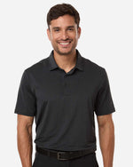 Men's Ultimate365 Mesh Tango Print Climacool Polo - Black/ Carbon