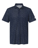 Men's Ultimate365 Mesh Tango Print Climacool Polo - Collegiate Navy/ White