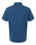 Men's Performance Textured Polo - Lucid Ray Blue/ Black