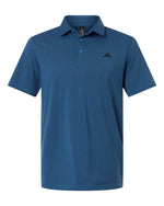 Men's Performance Textured Polo - Lucid Ray Blue/ Black