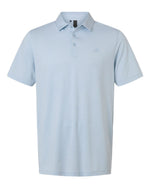 Men's Performance Textured Polo - White/ Crystal Sky