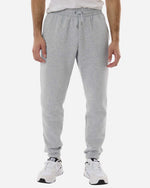 Men's Icon Fleece Joggers - Mod Grey Light Heather/ White