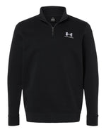 Men's Icon Fleece Quarter-Zip Pullover - Black/ White