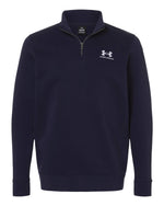 Men's Icon Fleece Quarter-Zip Pullover - Midnight Navy/ White 