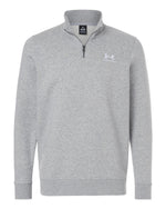 Men's Icon Fleece Quarter-Zip Pullover - Mod Grey Light Heather/ White