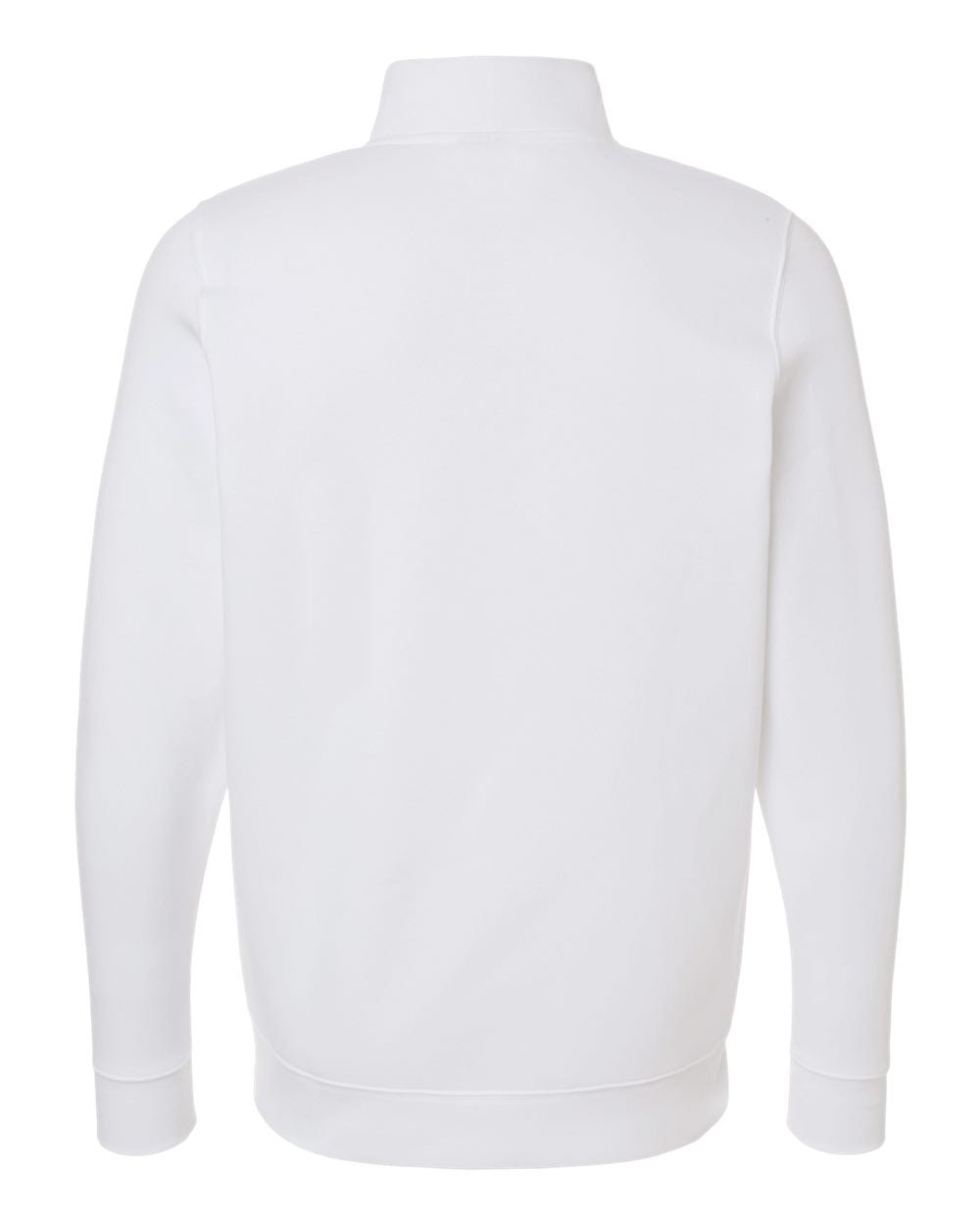 Men's Icon Fleece Quarter-Zip Pullover - White/ Black