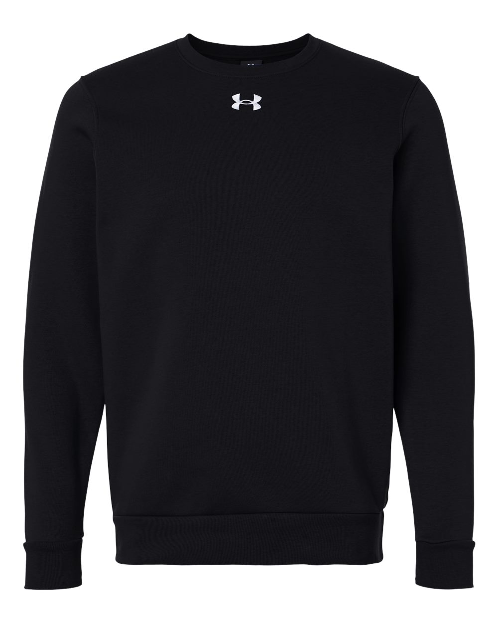 Men's Team Icon Fleece Crew - Black/ White