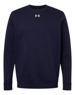 Men's Team Icon Fleece Crew - Midnight Navy/ White 