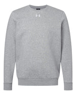 Men's Team Icon Fleece Crew - Mod Grey Light Heather/ White
