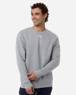 Men's Team Icon Fleece Crew - Mod Grey Light Heather/ White