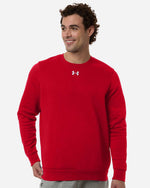 Men's Team Icon Fleece Crew - Red/ White