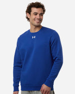 Men's Team Icon Fleece Crew - Royal/ White