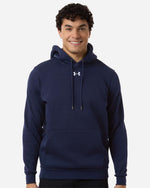 Men's Team Icon Fleece Hooded Sweatshirt - Midnight Navy/ White 