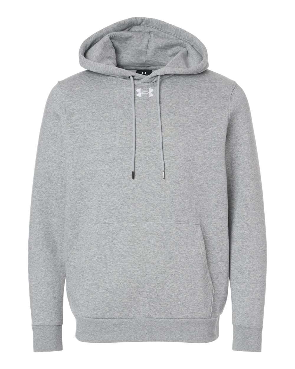 Men's Team Icon Fleece Hooded Sweatshirt - Mod Grey Light Heather/ White