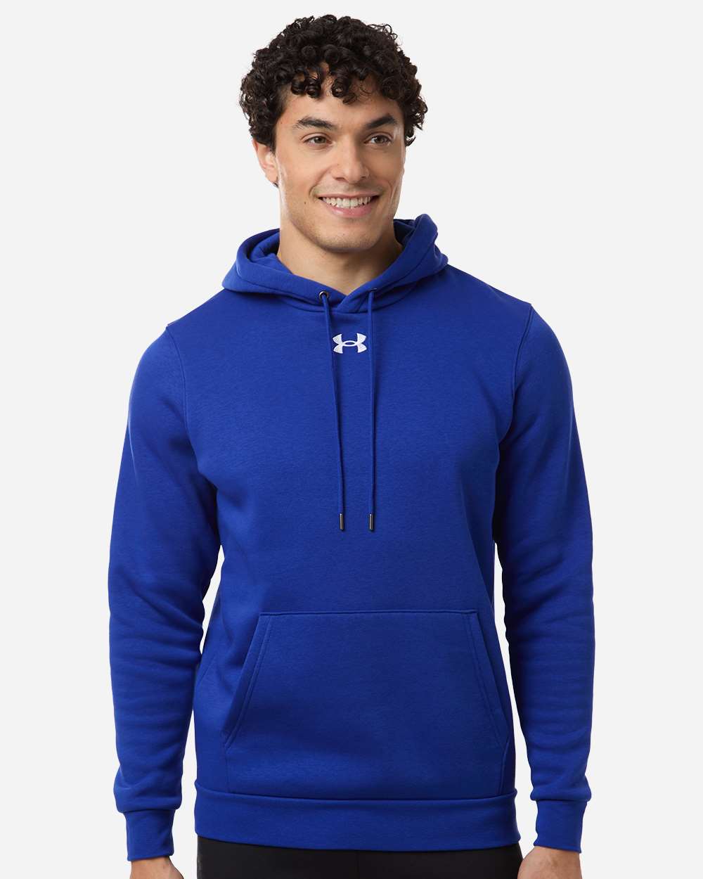 Men's Team Icon Fleece Hooded Sweatshirt - Royal/ White