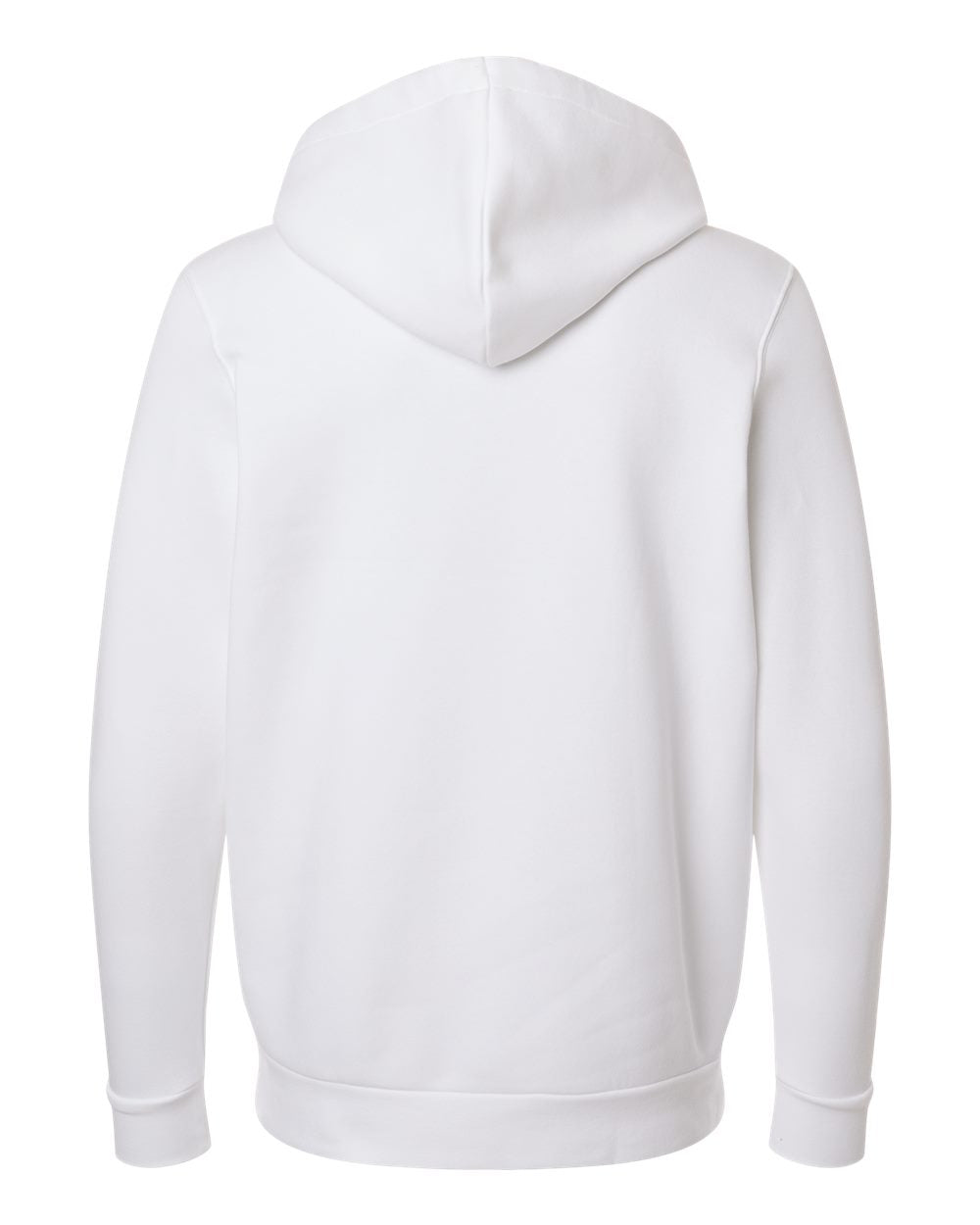 Men's Team Icon Fleece Hooded Sweatshirt - White/ Pitch Grey Medium Heather