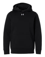 Youth Team Icon Fleece Hooded Sweatshirt - Black/ White