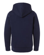 Youth Team Icon Fleece Hooded Sweatshirt - Midnight Navy/ White 