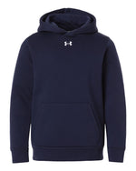 Youth Team Icon Fleece Hooded Sweatshirt - Midnight Navy/ White 