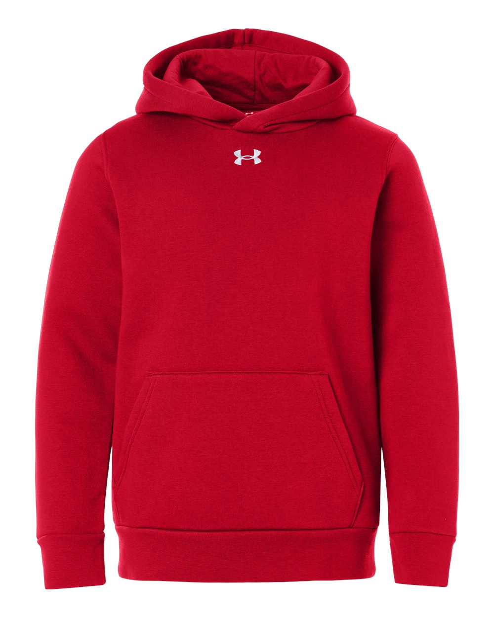 Youth Team Icon Fleece Hooded Sweatshirt - Red/ White