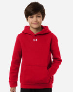Youth Team Icon Fleece Hooded Sweatshirt - Red/ White