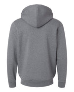 Men's Icon Fleece Hooded Full-Zip - Pitch Grey Medium Heather/ White