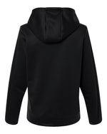 Women's Armour Fleece Pro Hooded Sweatshirt - Black/ White