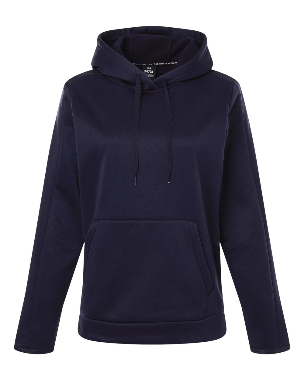 Women's Armour Fleece Pro Hooded Sweatshirt - Midnight Navy/ White