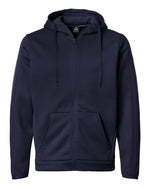 Men's Armour Fleece Pro Hooded Full-Zip - Midnight Navy/ White