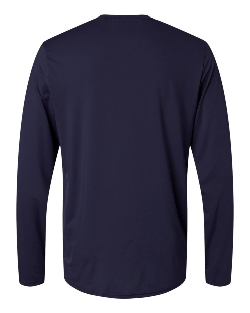 Men's Team Vanish Long Sleeve T-Shirt - Midnight Navy/ White