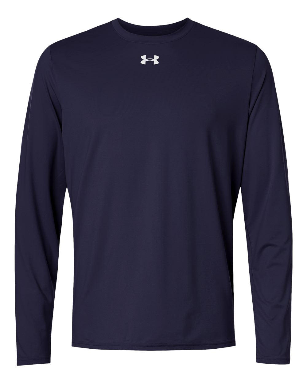 Men's Team Vanish Long Sleeve T-Shirt - Midnight Navy/ White