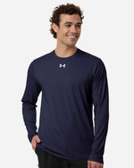 Men's Team Vanish Long Sleeve T-Shirt - Midnight Navy/ White