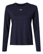 Women's Team Vanish Long Sleeve T-Shirt - Midnight Navy/ White