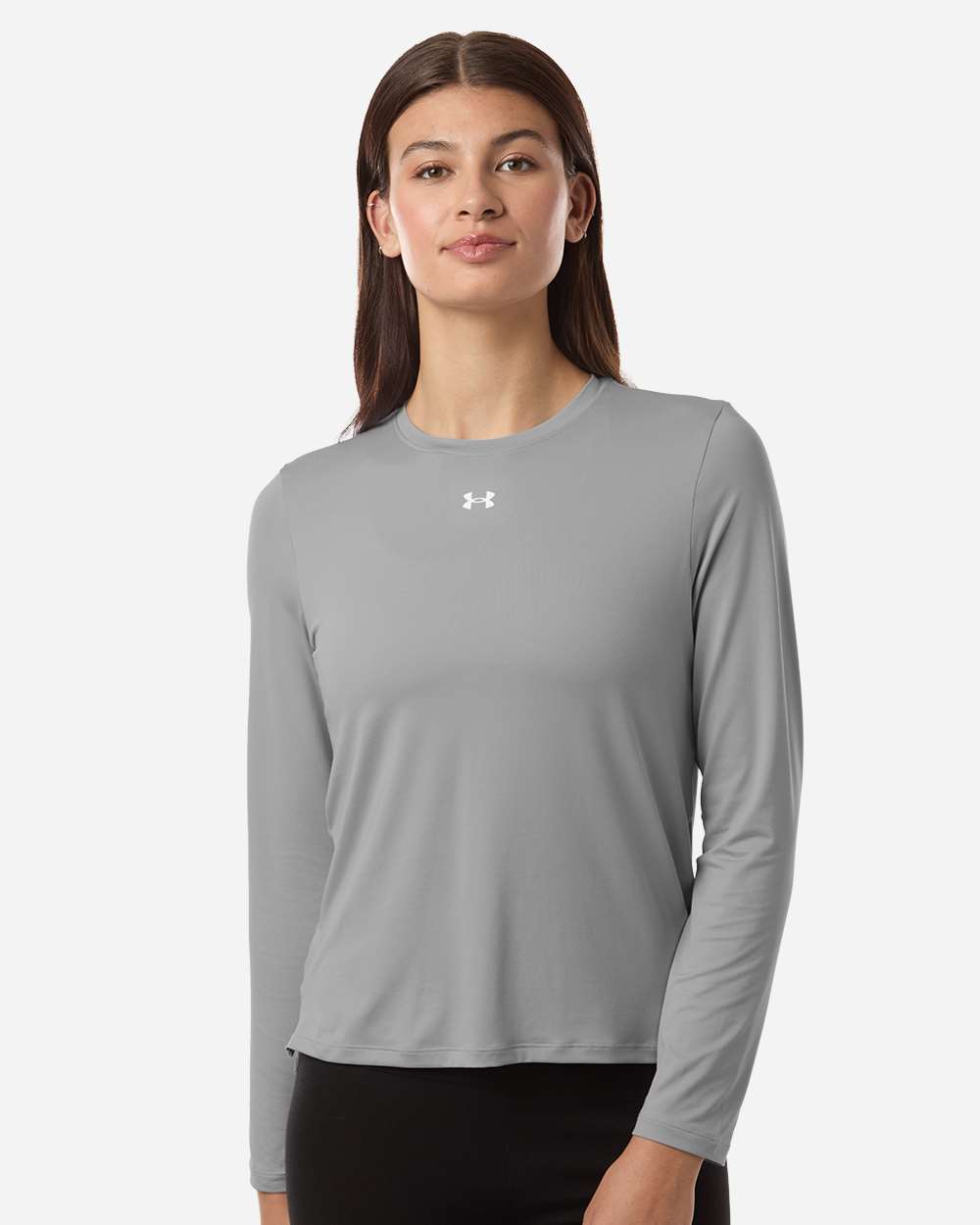 Women's Team Vanish Long Sleeve T-Shirt - Mod Grey/ White