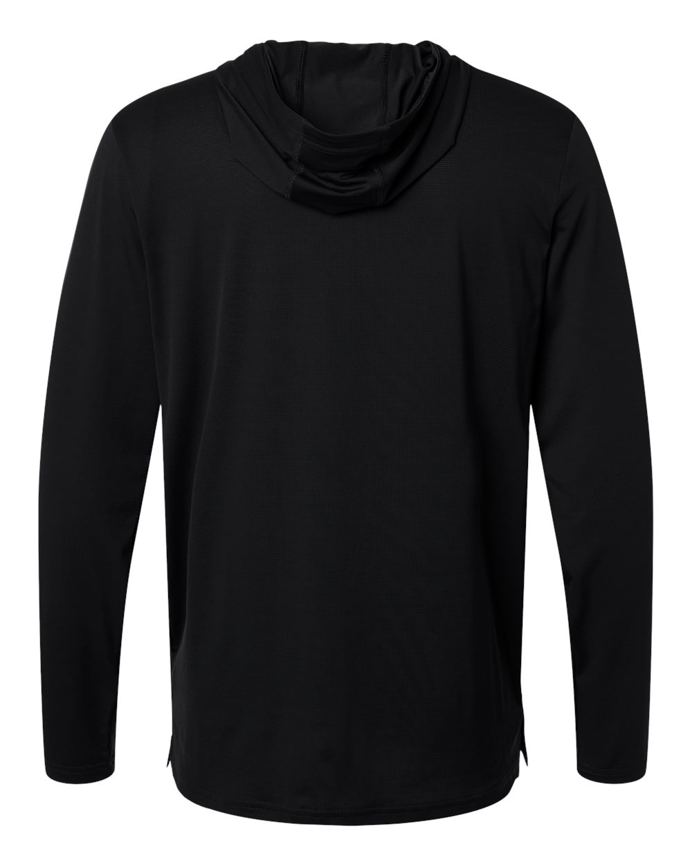 Men's Team Vanish Hooded Long Sleeve T-Shirt - Black/ White