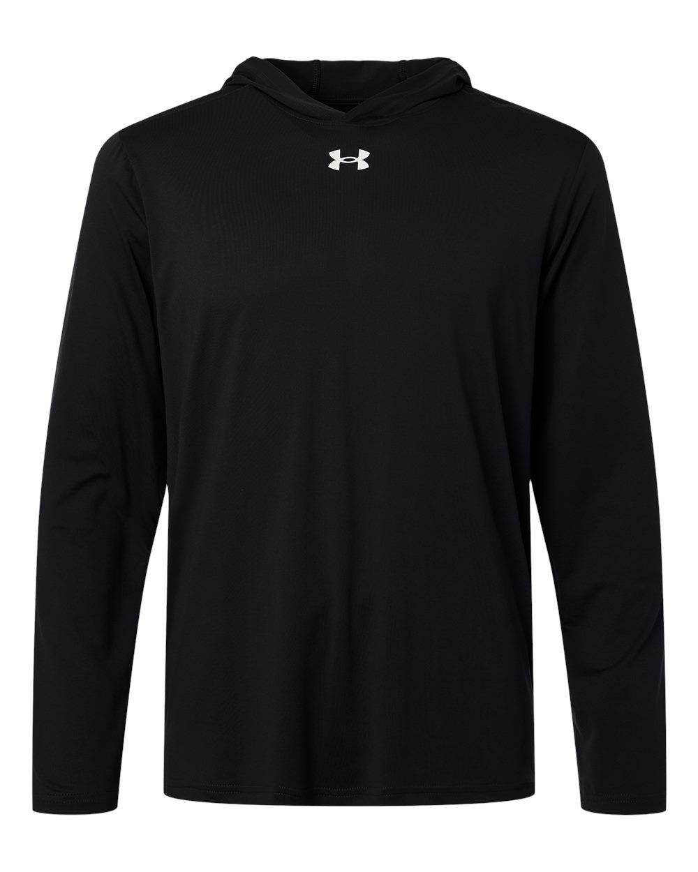 Men's Team Vanish Hooded Long Sleeve T-Shirt - Black/ White
