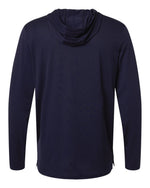 Men's Team Vanish Hooded Long Sleeve T-Shirt - Midnight Navy/ White