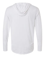 Men's Team Vanish Hooded Long Sleeve T-Shirt - White/ Pitch Grey