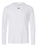 Men's Team Vanish Hooded Long Sleeve T-Shirt - White/ Pitch Grey