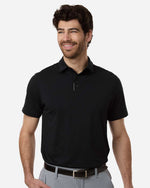Men's Drive Bonded Polo - Black/ Steel
