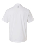 Men's Drive Bonded Polo - White/ Halo Grey