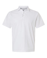 Men's Drive Bonded Polo - White/ Halo Grey