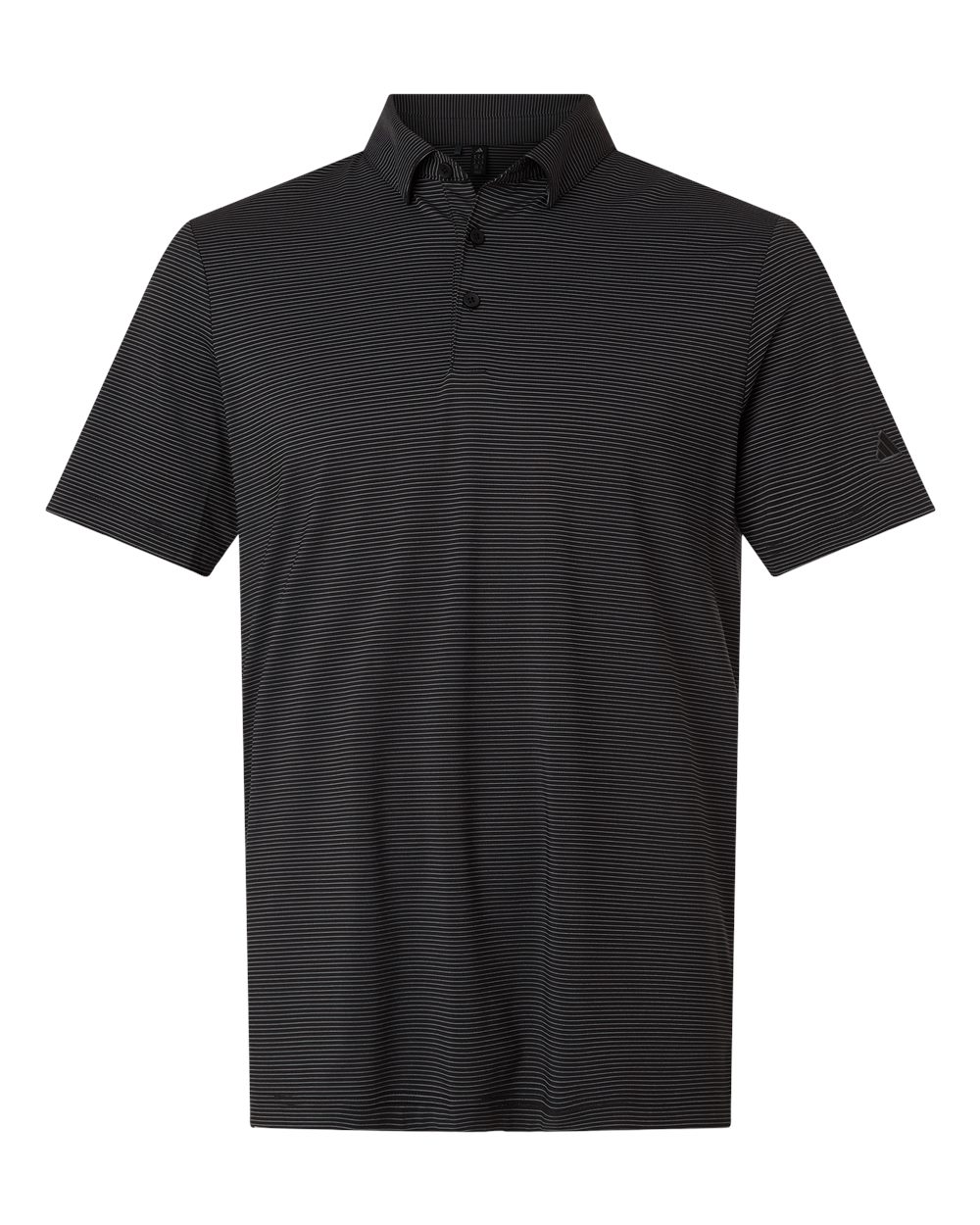 Men's Ultimate365 Pencil Stripe Climacool Polo - Carbon/ Black