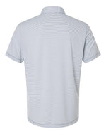 Men's Ultimate365 Pencil Stripe Climacool Polo - White/ Collegiate Navy